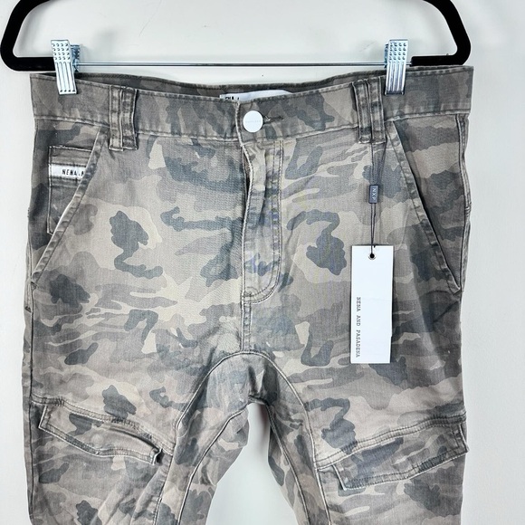 Nena Pasadena Camouflage Slim Fit Jeans - Picture 2 of 7